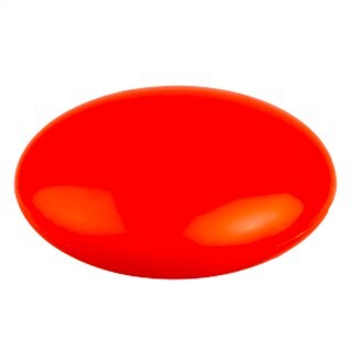 Image of Sierknop Oranje Kunststof 18 CM