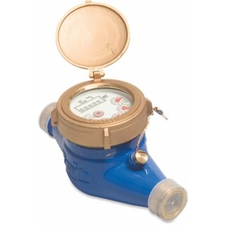 Image of Watermeter droog messing 2 inch buitendraad 10bar 10m³/h type multi jet