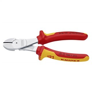 Image of Knipex kracht-zijsnijtang 180 mm VDE 7406