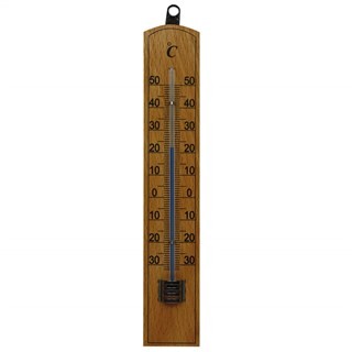 Image of Talen Tools Thermometer Hout Buiten