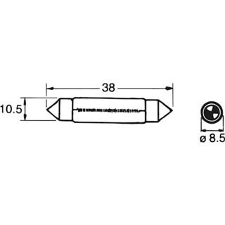 Image of Gloeilamp (12V/10W)