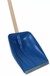 Image of Talen Tools Sneeuwschep/Sneeuwschuif Kunststof Met Houten Steel