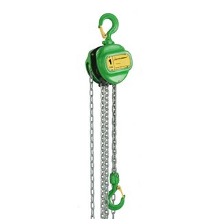 Image of Kettingtakel 500 Kg. x 3 meter Delta Green / Handkettingtakel