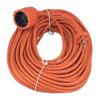 Image of Tuinverlengsnoer 2 x 1 mm2 Oranje 33 Meter