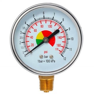 Image of Airpress blister met manometer 63 mm