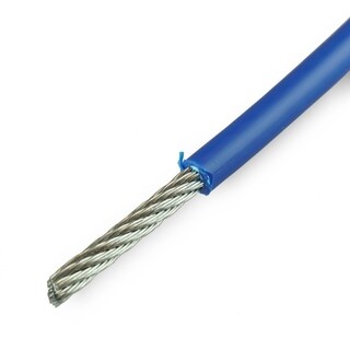 Image of Uitmestkabel rol 500 meter blauw