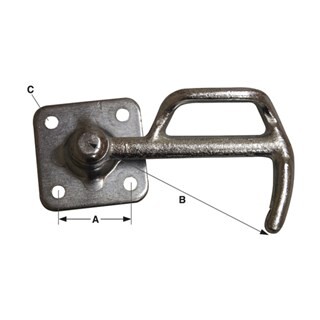 Image of Beugelsluting rechts (127 mm)