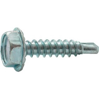 Image of Plaatschroeven zelfborend zeskantkop verzinkt 4,2 x 32 mm