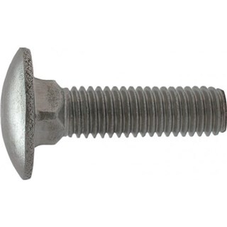 Image of Slotbout zonder moer RVS A2 DIN 603 M6 x 80 mm