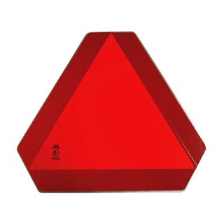 Image of Oranje Markeringsbord Driehoek  360 x 410 Mm - Aluminium