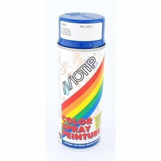 Image of MoTip lak hoogglans enzian blauw 0,4 liter