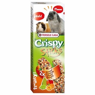 Image of Versele-Laga Crispy Sticks Konijnen en Cavia's 2 x 55 g Fruit