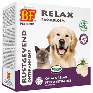 Image of BF Petfood relax gistschoepjes voor hond en kat 100 stuks