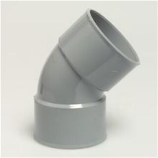 Image of PVC bocht 45° 160X160 mm KOMO