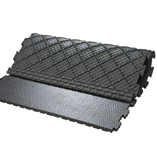 Image of Rubbermat CALMA Puzzel 115x140cm. 30mm. Hamerslag/Wafelprofiel