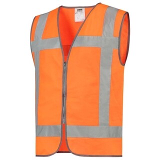 Image of Tricorp Hi-Vis Veiligheidshesje RWS 453019 Oranje Maat XL-XXL