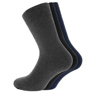 Image of Men Socks Sokken Thermo Marine, Antraciet, Zwart Maat 43-46