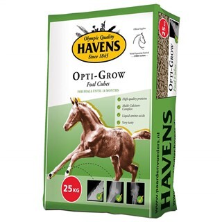 Image of Havens Veulenkorrel Opti Grow 25 KG