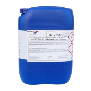 Image of Azijnzuur 80% / 20 Liter (= Verdund met water,  200 Liter Schoonmaakazijn 8%)