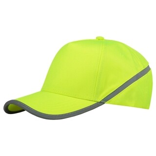 Image of Tricorp Cap Reflectie Workwear Tcp2000 100% Acrylic Fluor Yellow