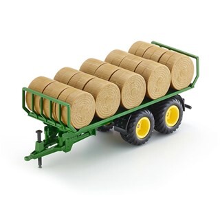 Image of Siku 2891 - Aanhanger Met Ronde Balen 1:32