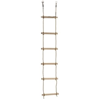 Image of Touwladder met 6 geoliede sporten lengte 235 cm