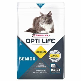 Image of Opti Life Cat Senior 1 kg Kip