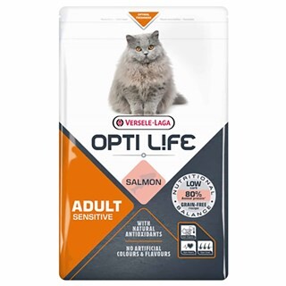 Image of Opti Life Cat Sensitive 1 kg Zalm