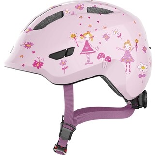 Image of Abus Fietshelm Smiley 3.0 Rose Princess - maat S