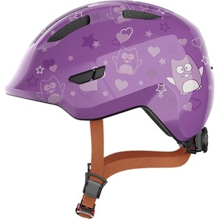 Image of Abus Fietshelm Smiley 3.0 Purple Star - maat S