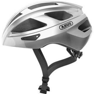 Image of Abus Fietshelm Macator Gleam Silver - maat M