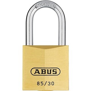 Image of ABUS Hangslot Messing m.etiket 85/40