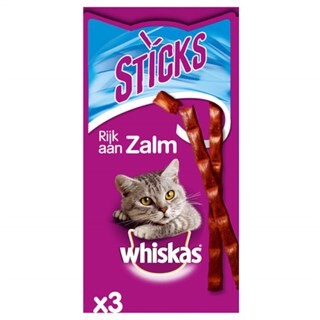 Image of Whiskas Sticks 18 g Zalm