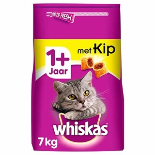 Image of Whiskas Droog Adult 7 kg Kip Premium Voeding Natvoer