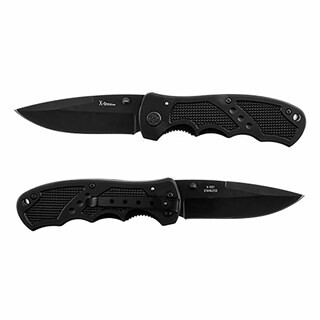 Image of X-Treme Eenhandsmes Black Alu Fingergrip PE