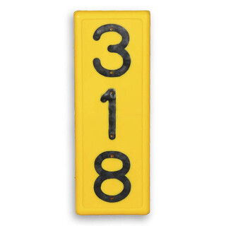 Image of CRS 3 Kokernummer (Geel / Nummer 163)  - Per Stel (Links + Rechts)