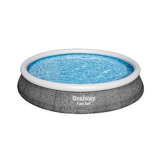 Image of Bestway Fast Set Zwembad set rond rotan 396