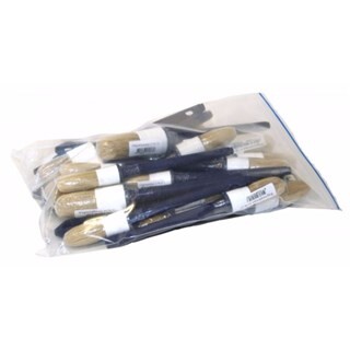 Image of Wegwerpkwasten Set À 5 Inhoud 1X Rond Nr. 10-14-18 1X Plat Nr. 30-50