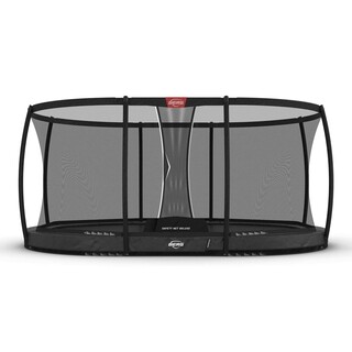 Image of Berg Grand Champion Inground Trampoline 470 Grijs - Incl Safety Net Deluxe