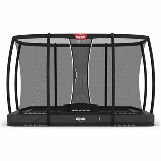 Image of BERG Trampoline Ultim Champion Inground Grijs - 330 x 220 Safety Net Deluxe