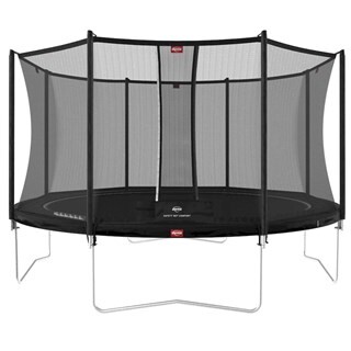 Image of BERG Trampoline Favorit Regular Regular Zwart - Ø 430 cm Safety Net Comfort