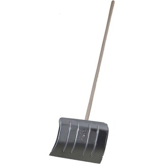 Image of Sneeuwschuiver Metalen Blad Houten Steel - 50 Cm