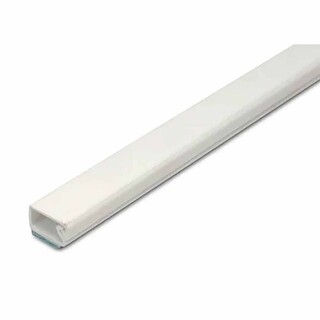 Image of Dekselkanaal 12X7mm wit+tape 2 m