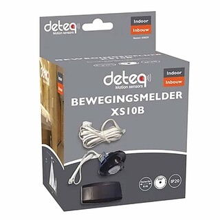 Image of Detec Bewegingsmelder XS10 Indoor Zwart 6 m