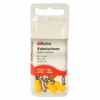 Image of Kabelschoen bullet 4-6mm² - 10st in blister