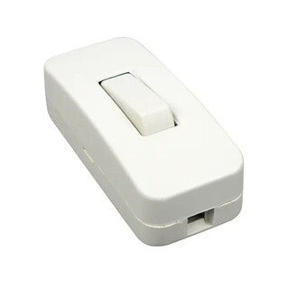 Image of Snoerschakelaar 2P Wit