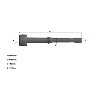 Image of Tepelvoeringset Spaggiari - passend voor DeLaval 96000081 (4x 960000-01)