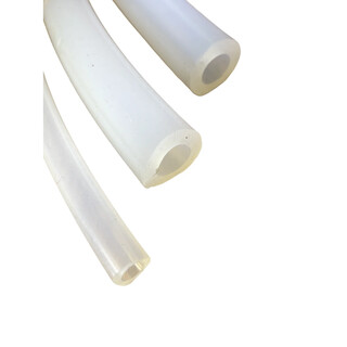 Image of Siliconen Luchtslang/melkleiding Ø 8 X 14 Mm, Transparant - 25 Meter