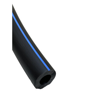 Image of Rubberen Luchtslang Ø 12 X 23 Mm, Blauwe Streep - 25 Meter