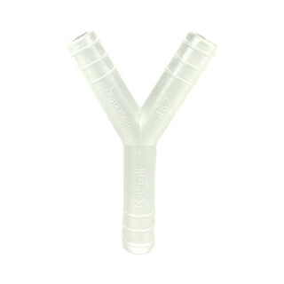 Image of Y-Stuk kunstof, 6mm binnenmaat, 10mm buitenmaat,  bv voor Melasty Melkmachine